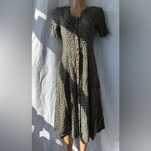 Embellished Black and Silver Sequin Midi Sundress